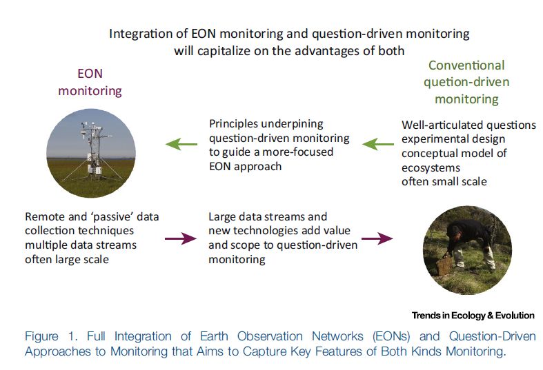 Intergration of Earth Observation sensors and Question-driven monitoring